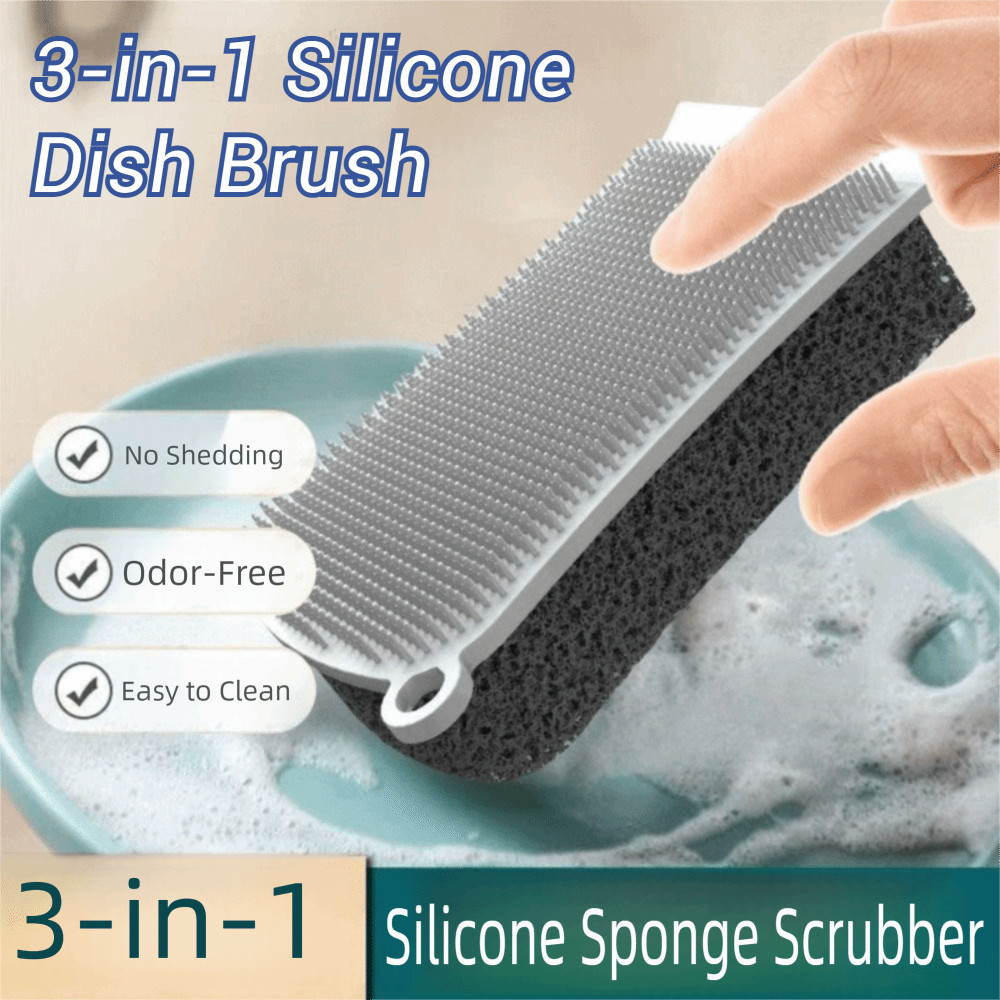 3-in-1 siliconen spons borstel - Silicone Tap Washer recensie en prijs