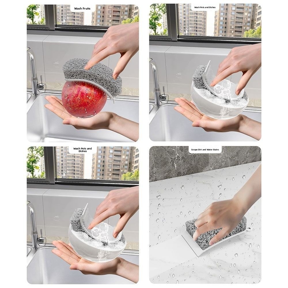 3-in-1 siliconen spons borstel - Silicone Tap Washer recensie en prijs