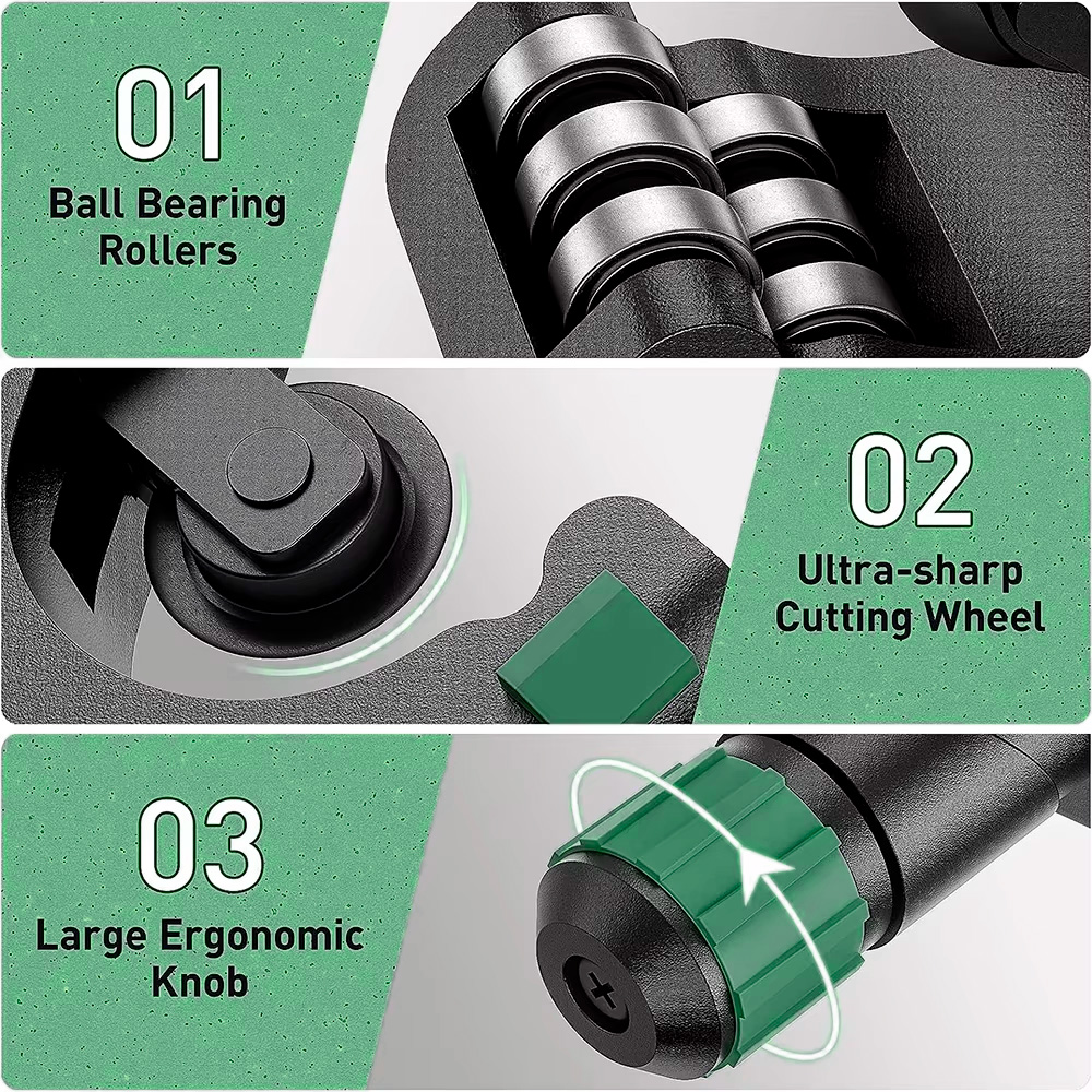 5-50 mm draagbare pijpsnijder  - Pipe Cutter Ratchet recensie en prijs